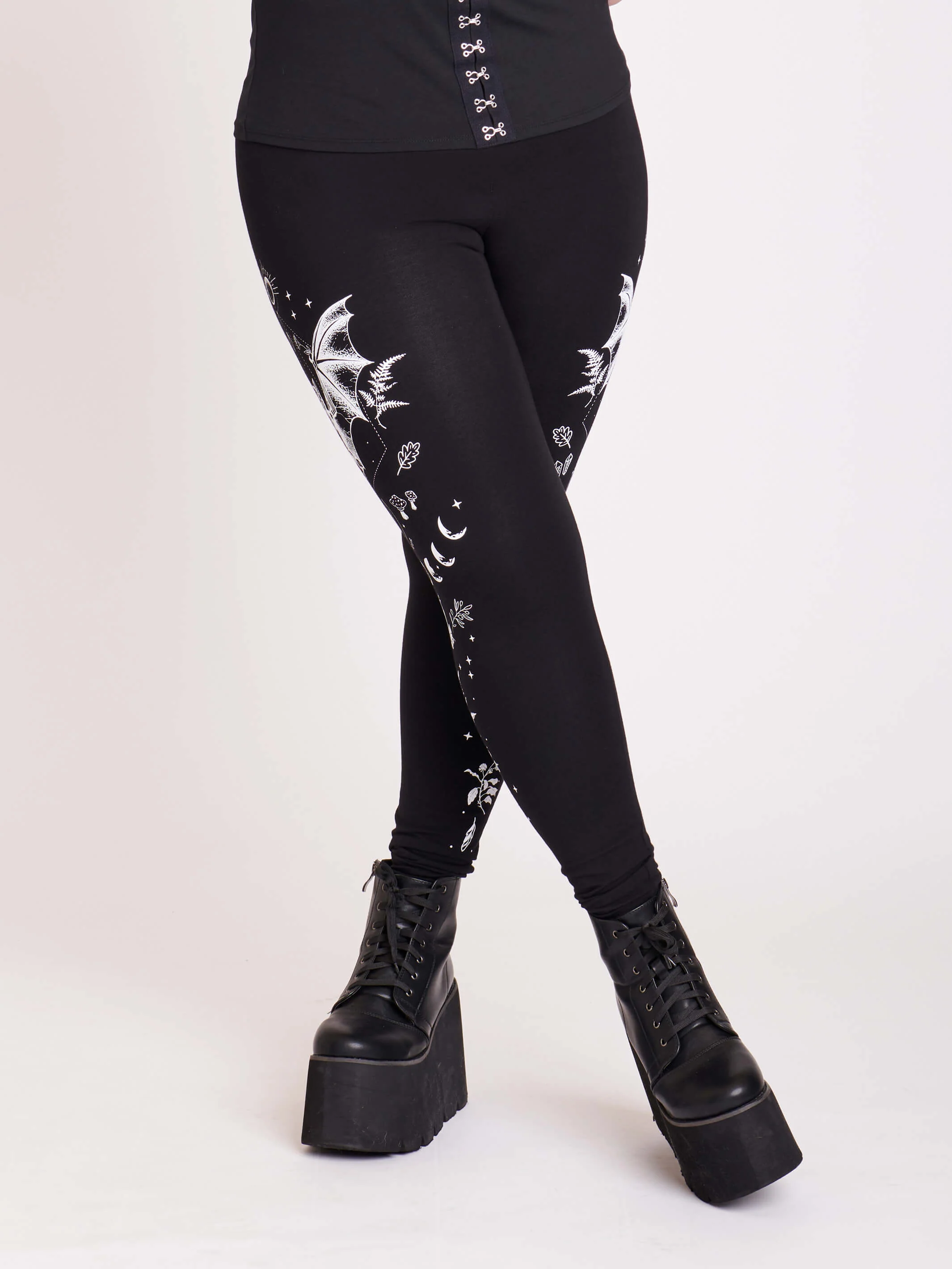Bat Moon Phase Legging - Image 3