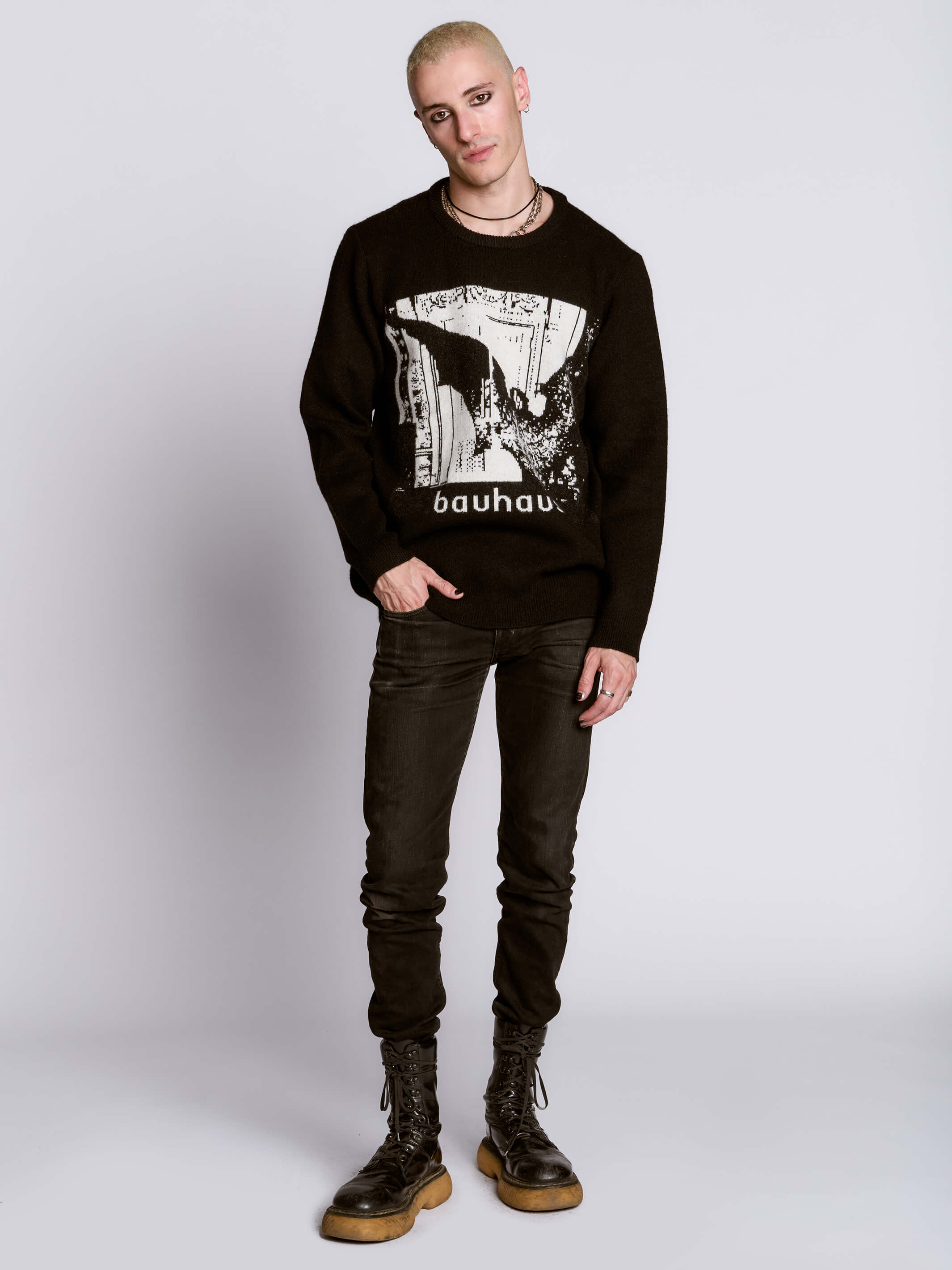 Bauhaus Bela Lugosi's Dead Sweater - Image 3