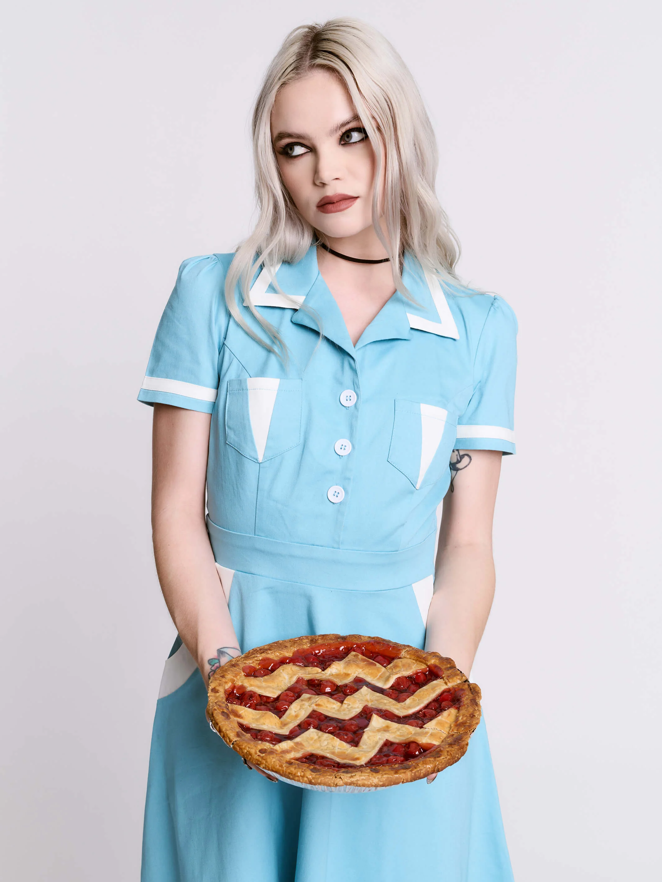 Black Lodge Waitress Dress - Image 6