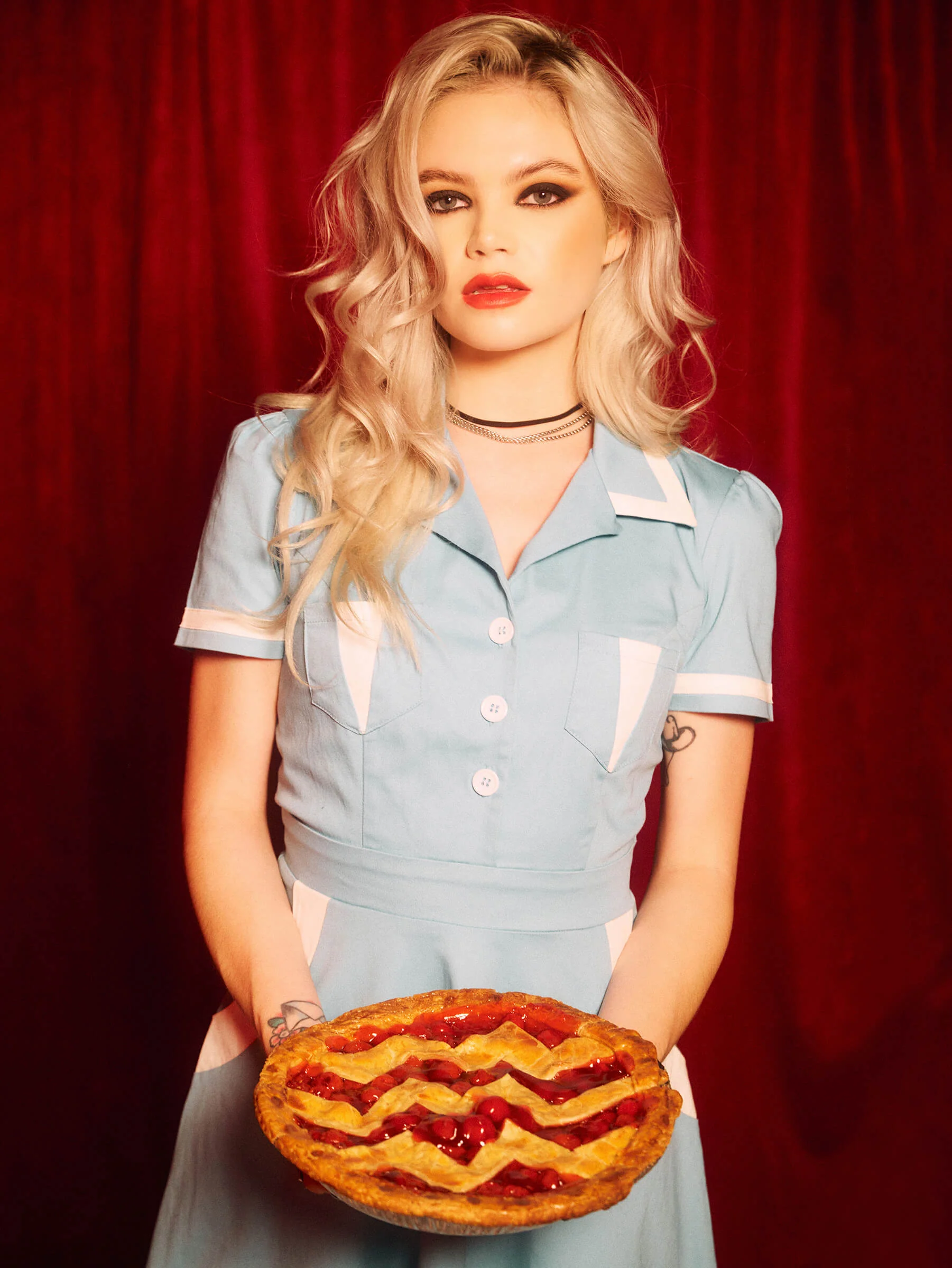 Black Lodge Waitress Dress - Image 8
