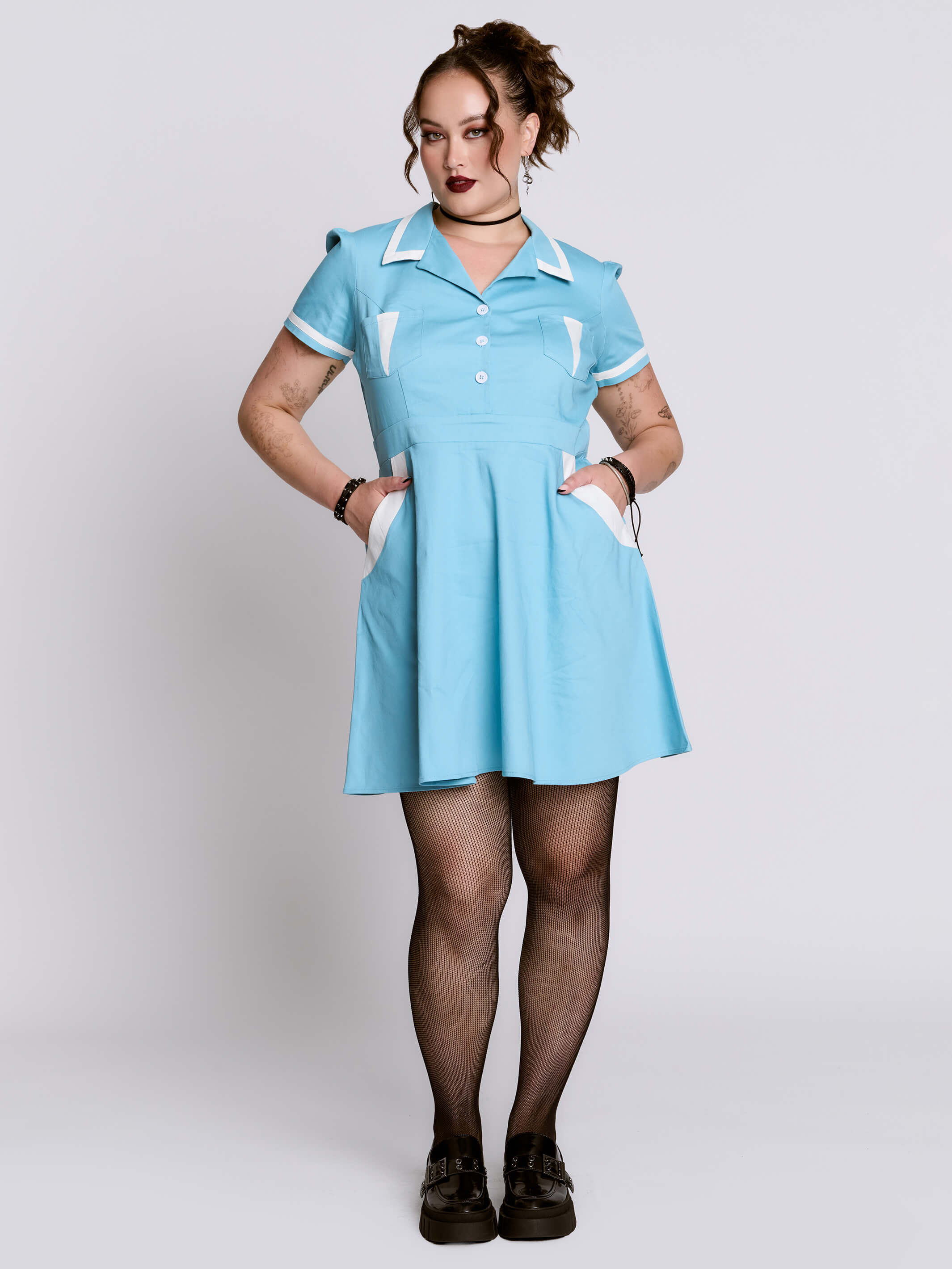 Black Lodge Waitress Dress - Image 9