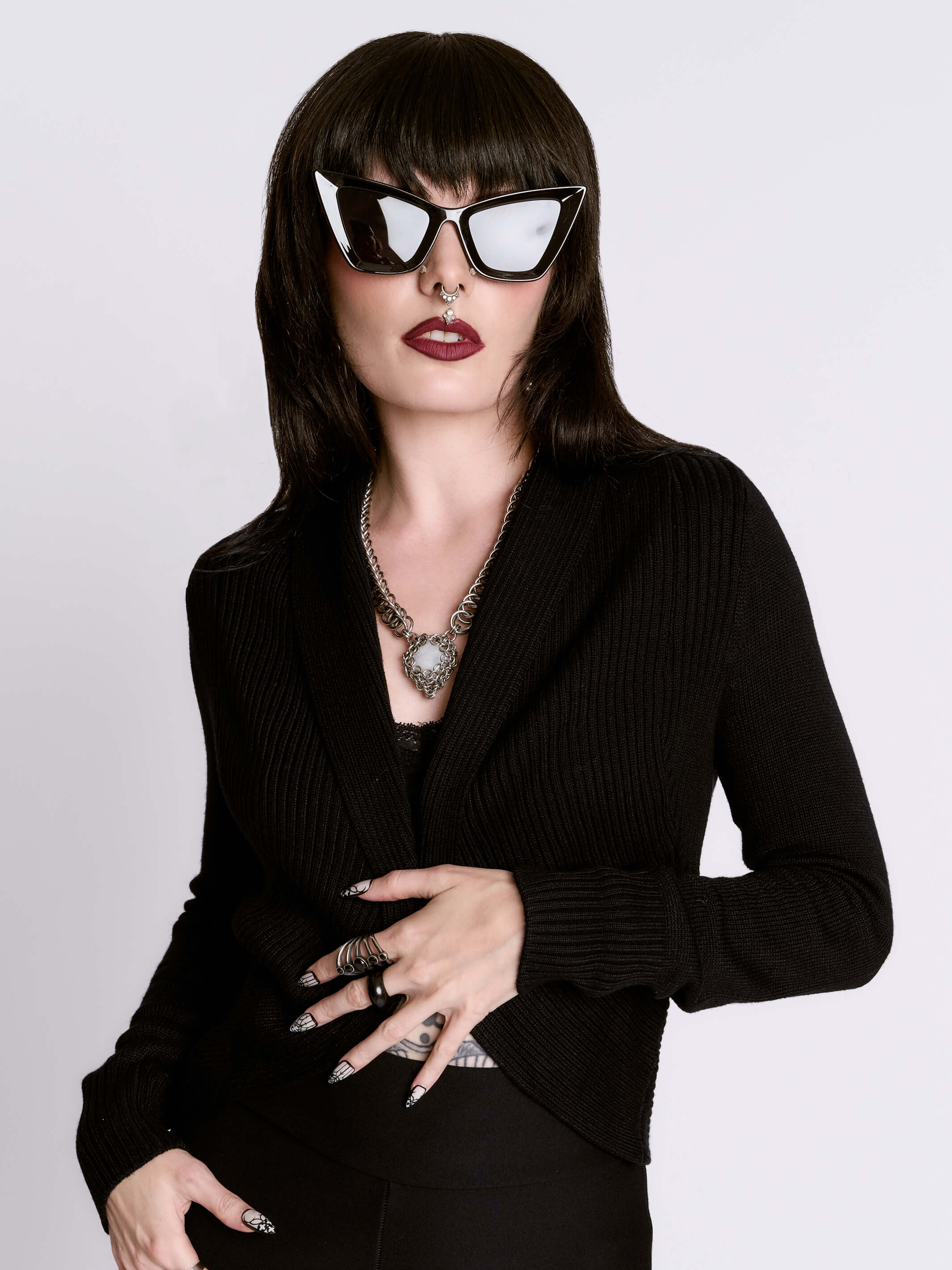 Cropped Cardigan - Image 6