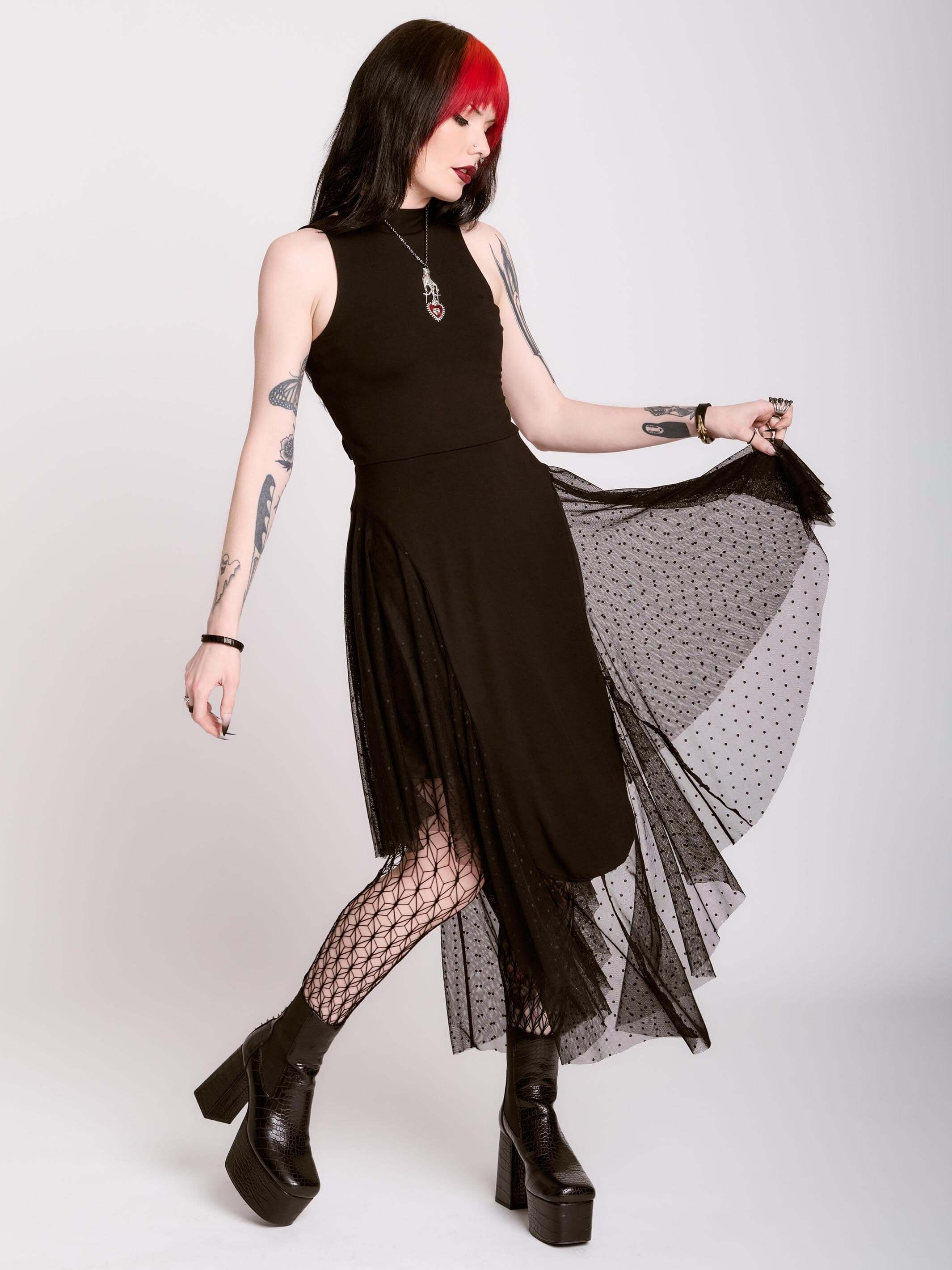 Dark West Dress - Image 3