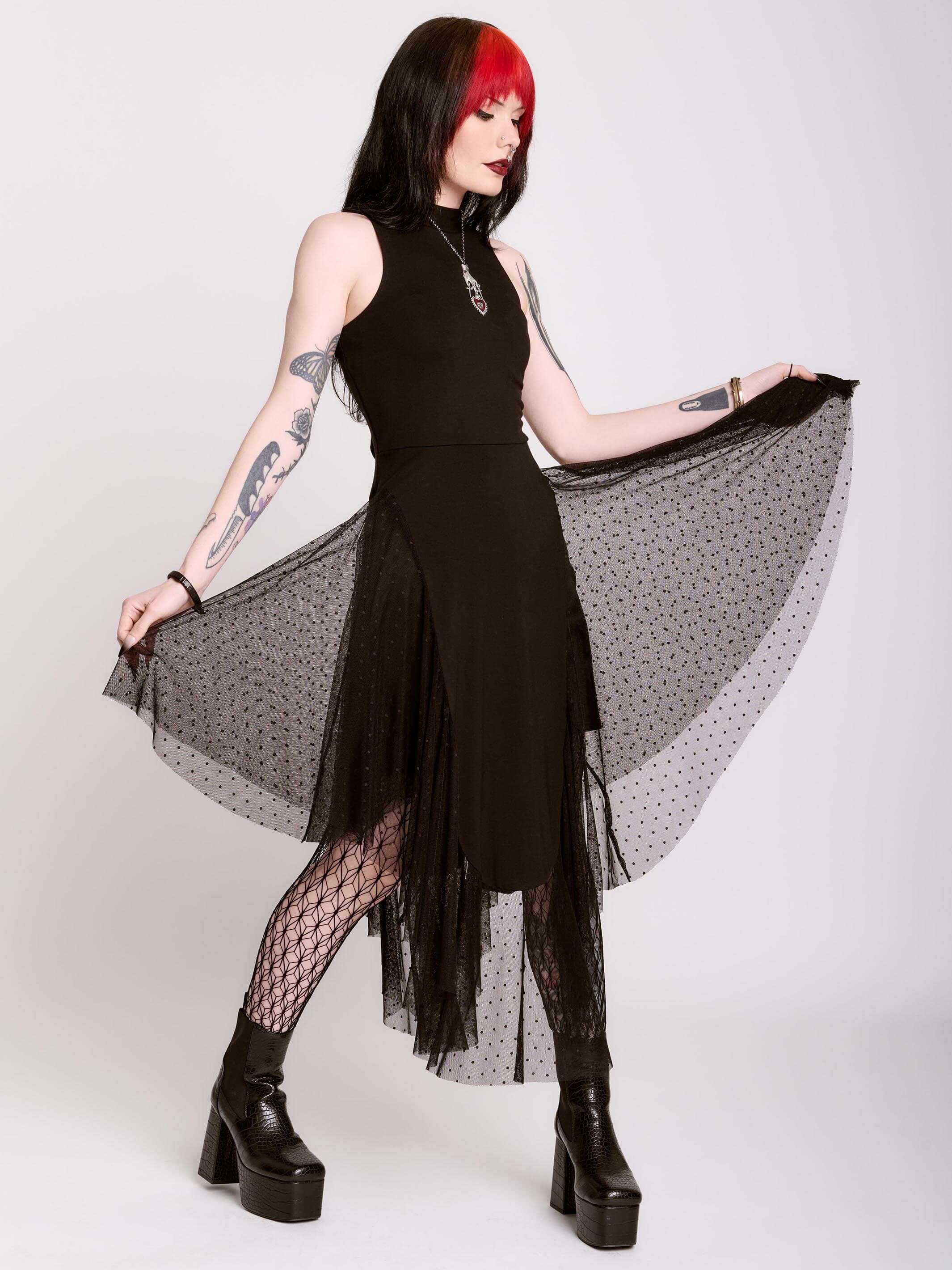 Dark West Dress - Image 5