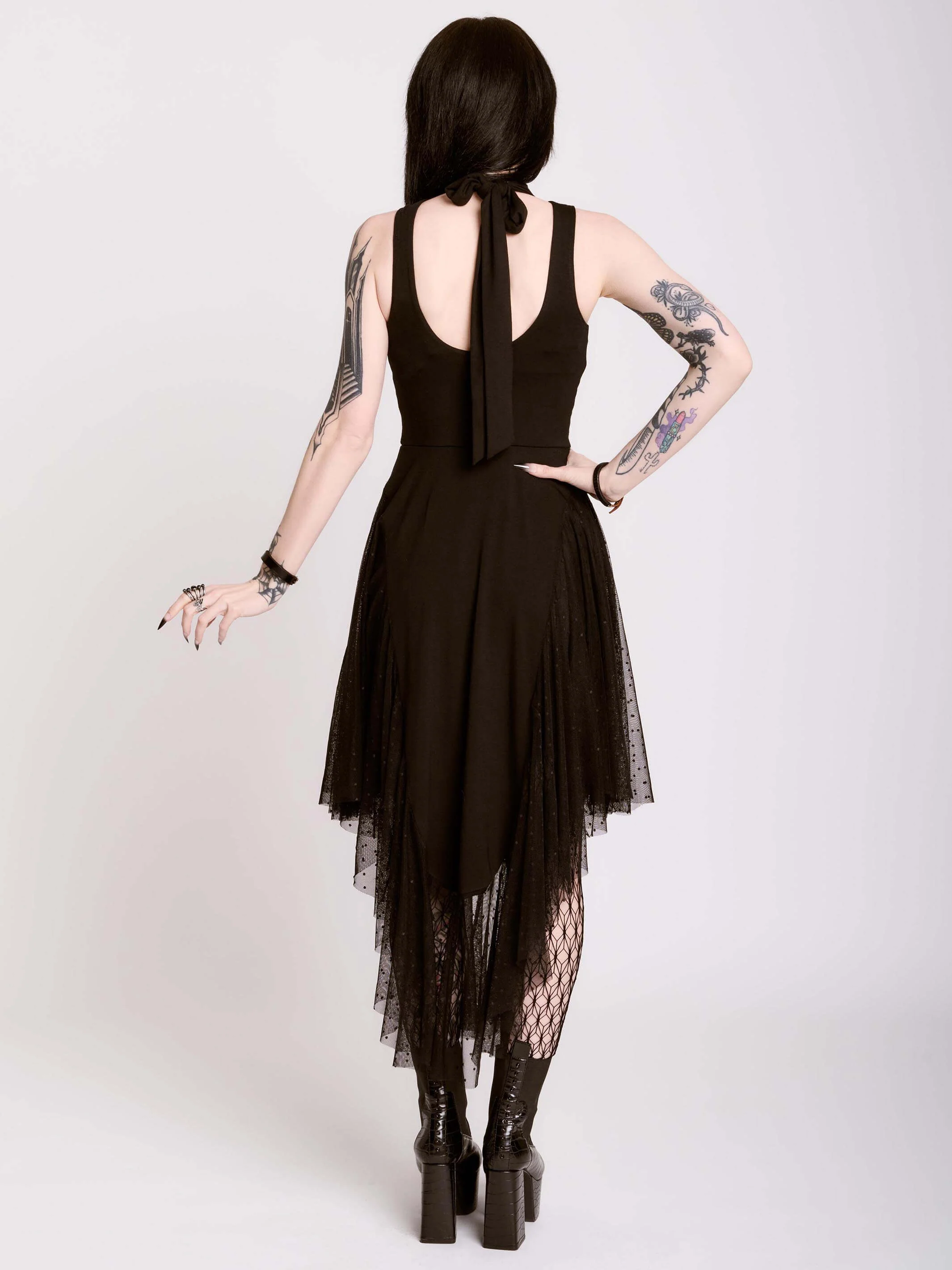 Dark West Dress - Image 6