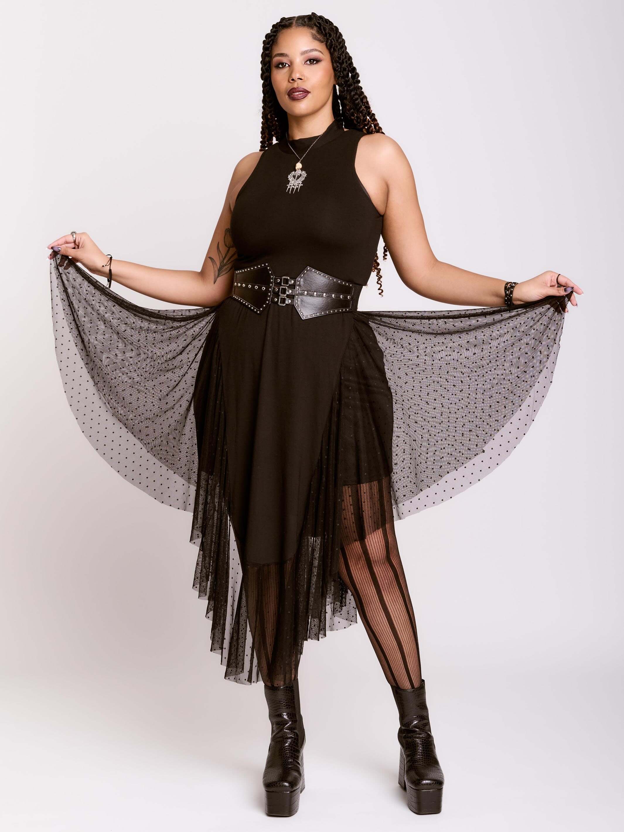 Dark West Dress - Image 5
