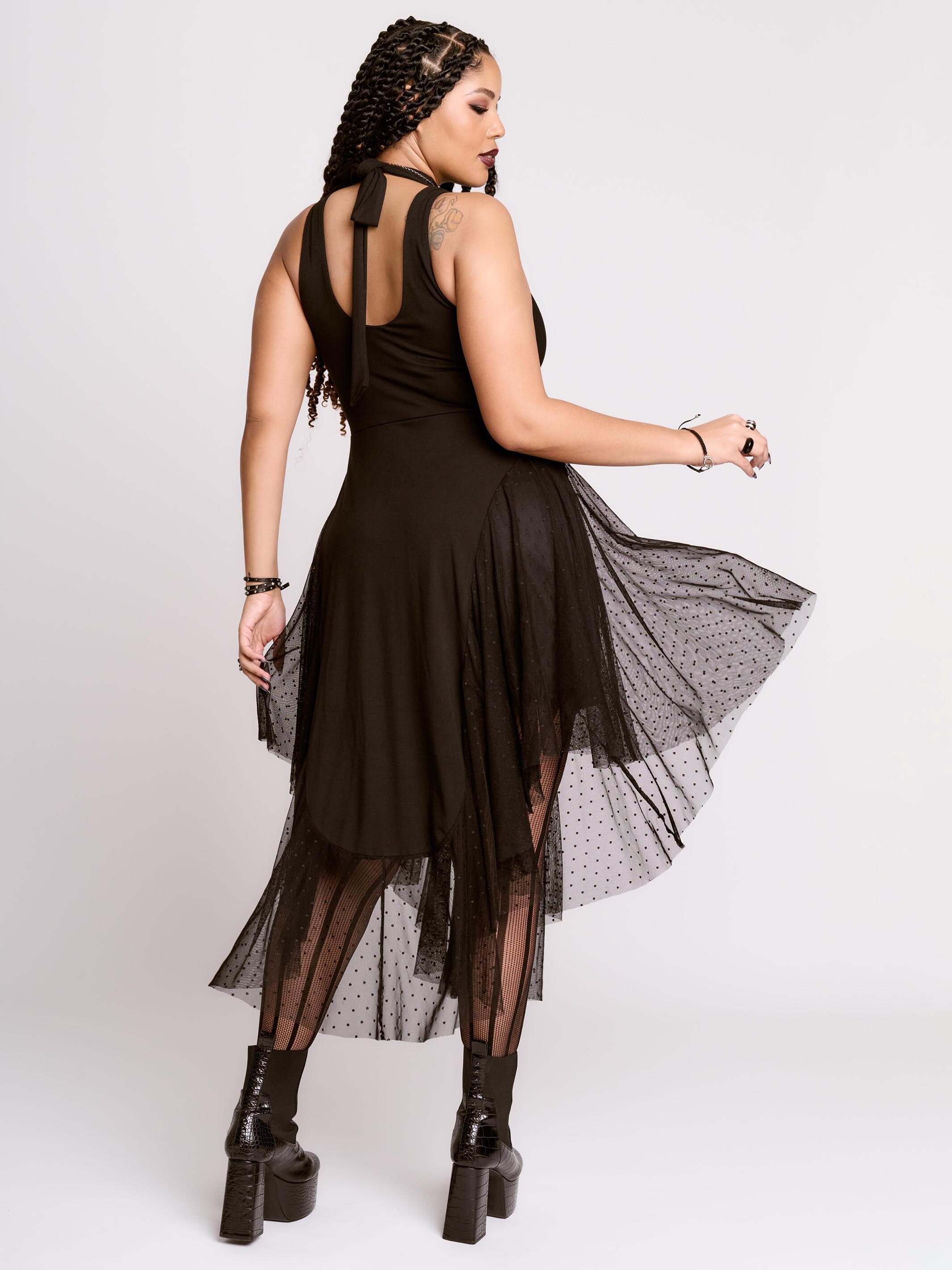 Dark West Dress - Image 6