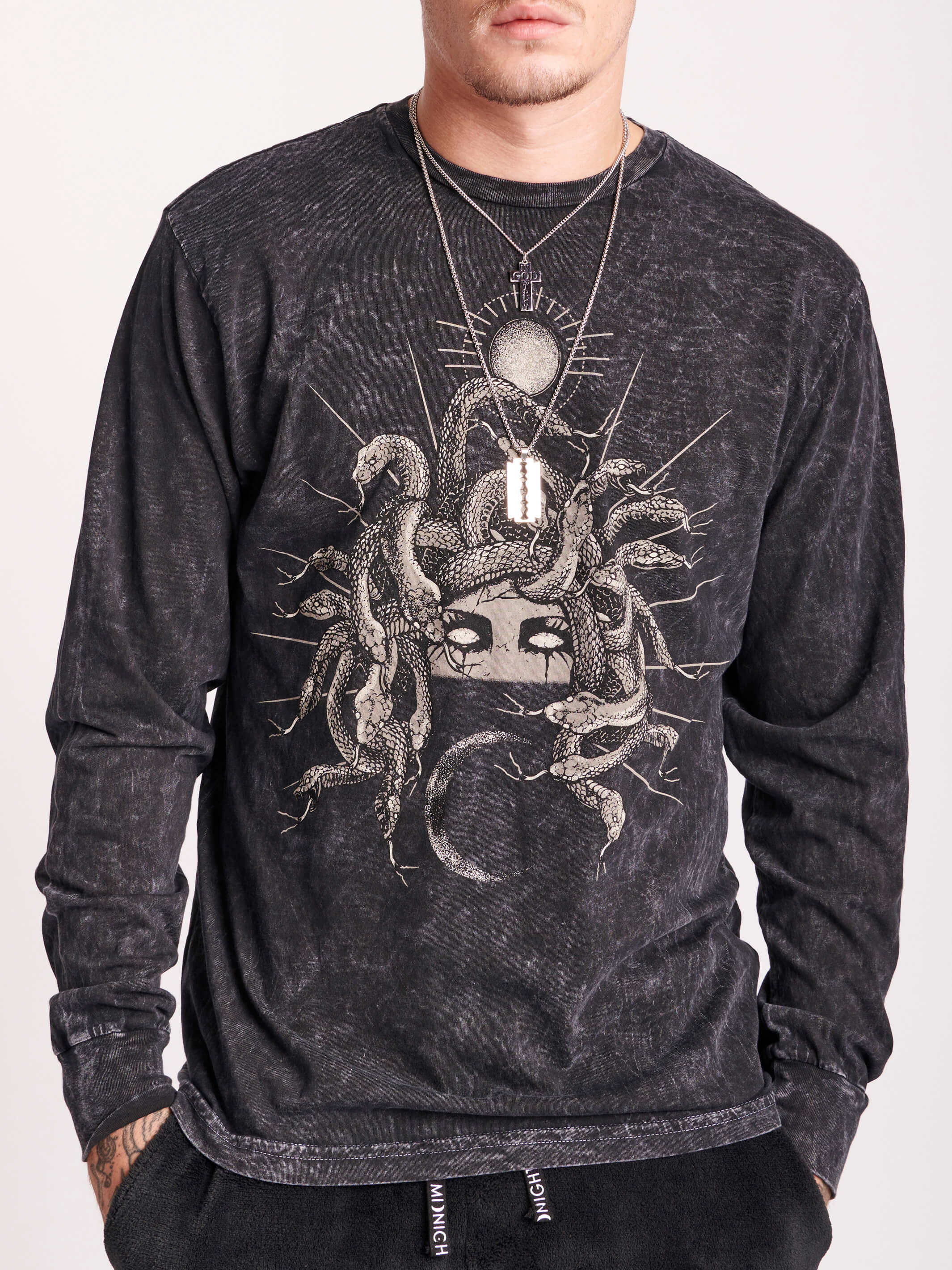 Mineral Wash Medusa T-Shirt - Image 10