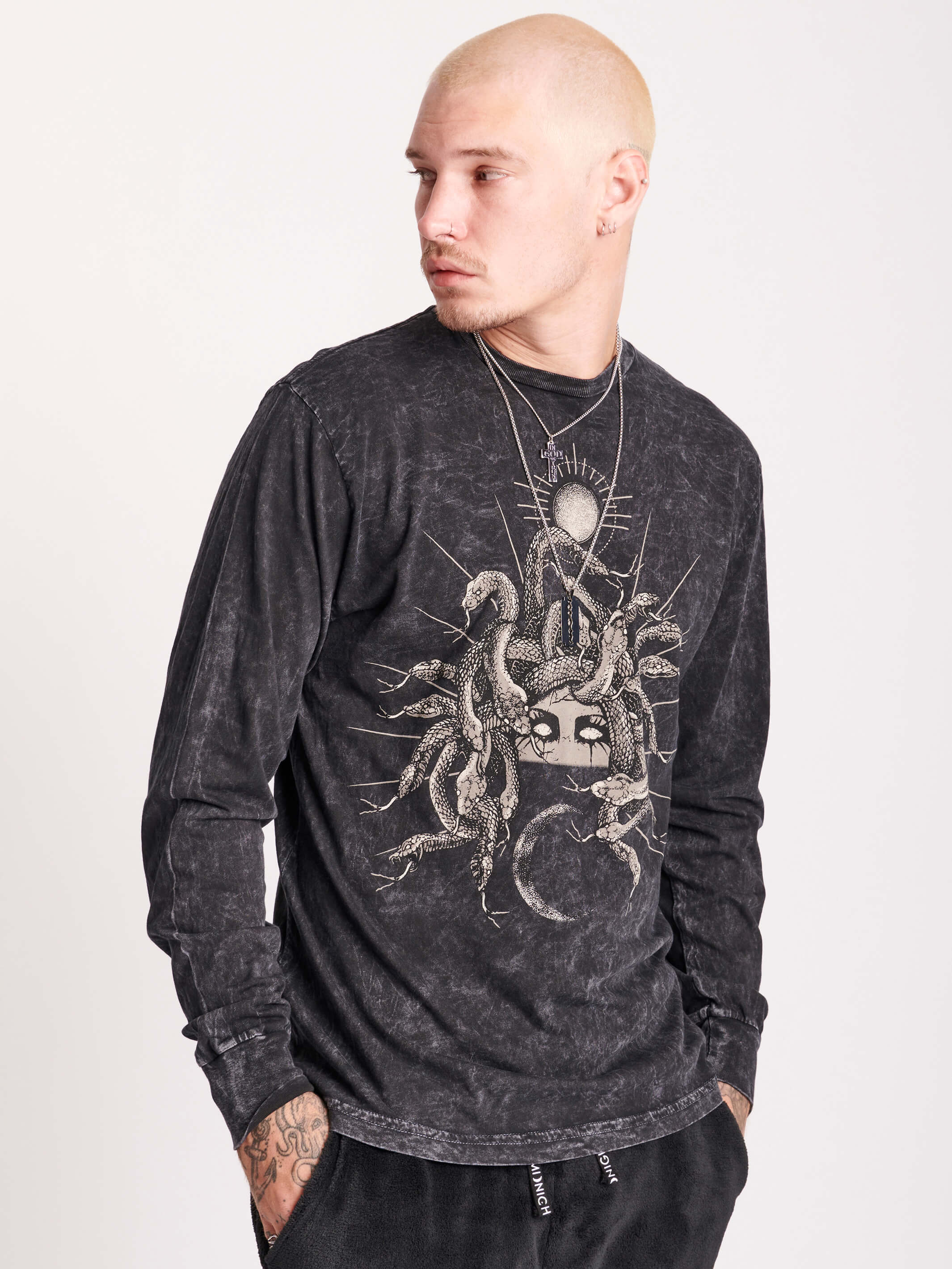 Mineral Wash Medusa T-Shirt - Image 11