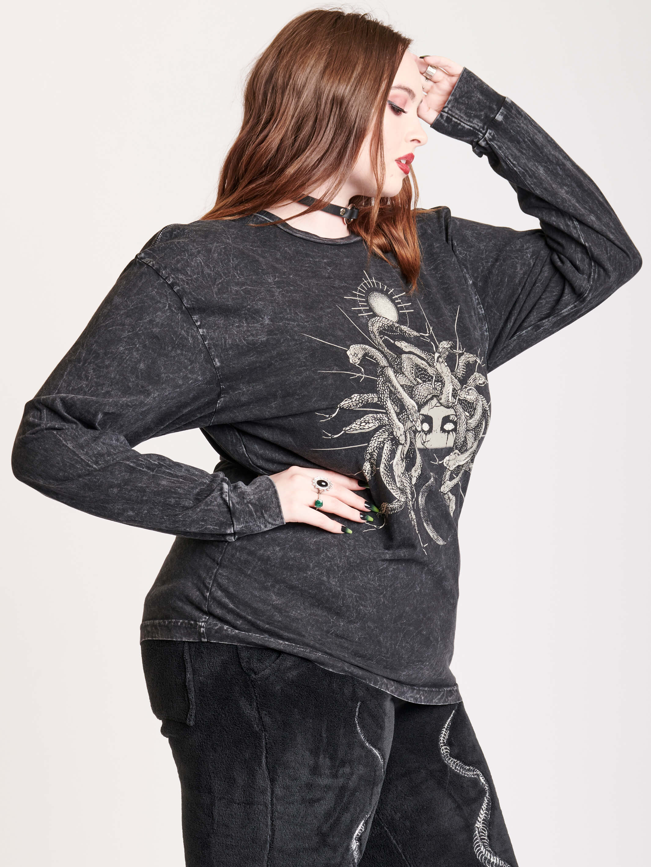 Mineral Wash Medusa T-Shirt - Image 5