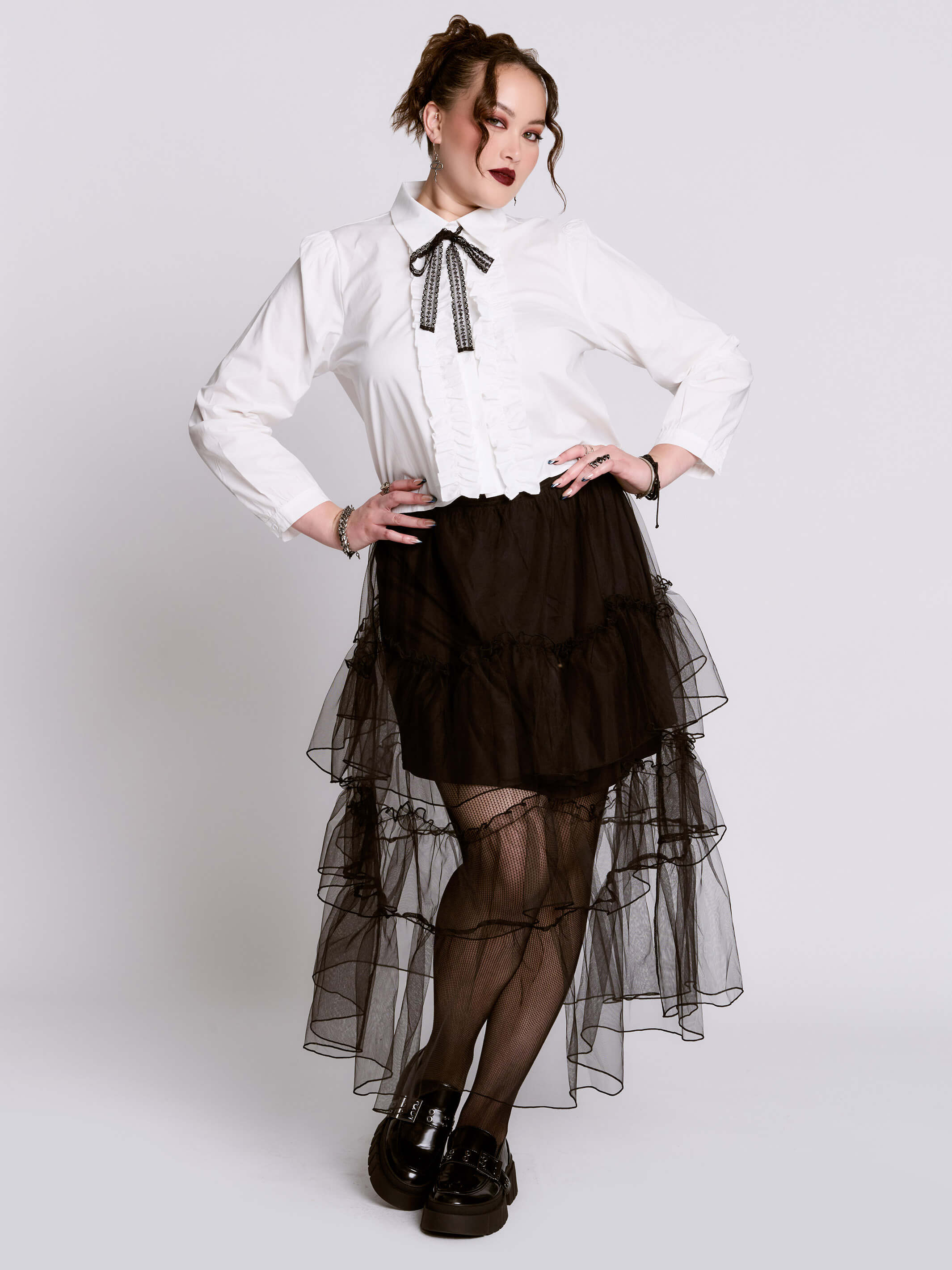 Tulle Ruffle Skirt - Image 3