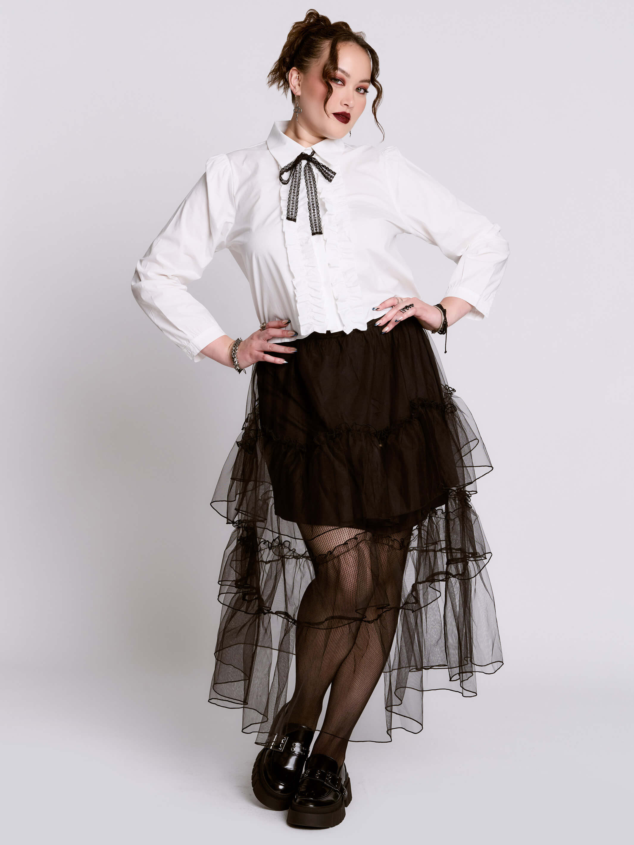 Tulle Ruffle Skirt - Image 4