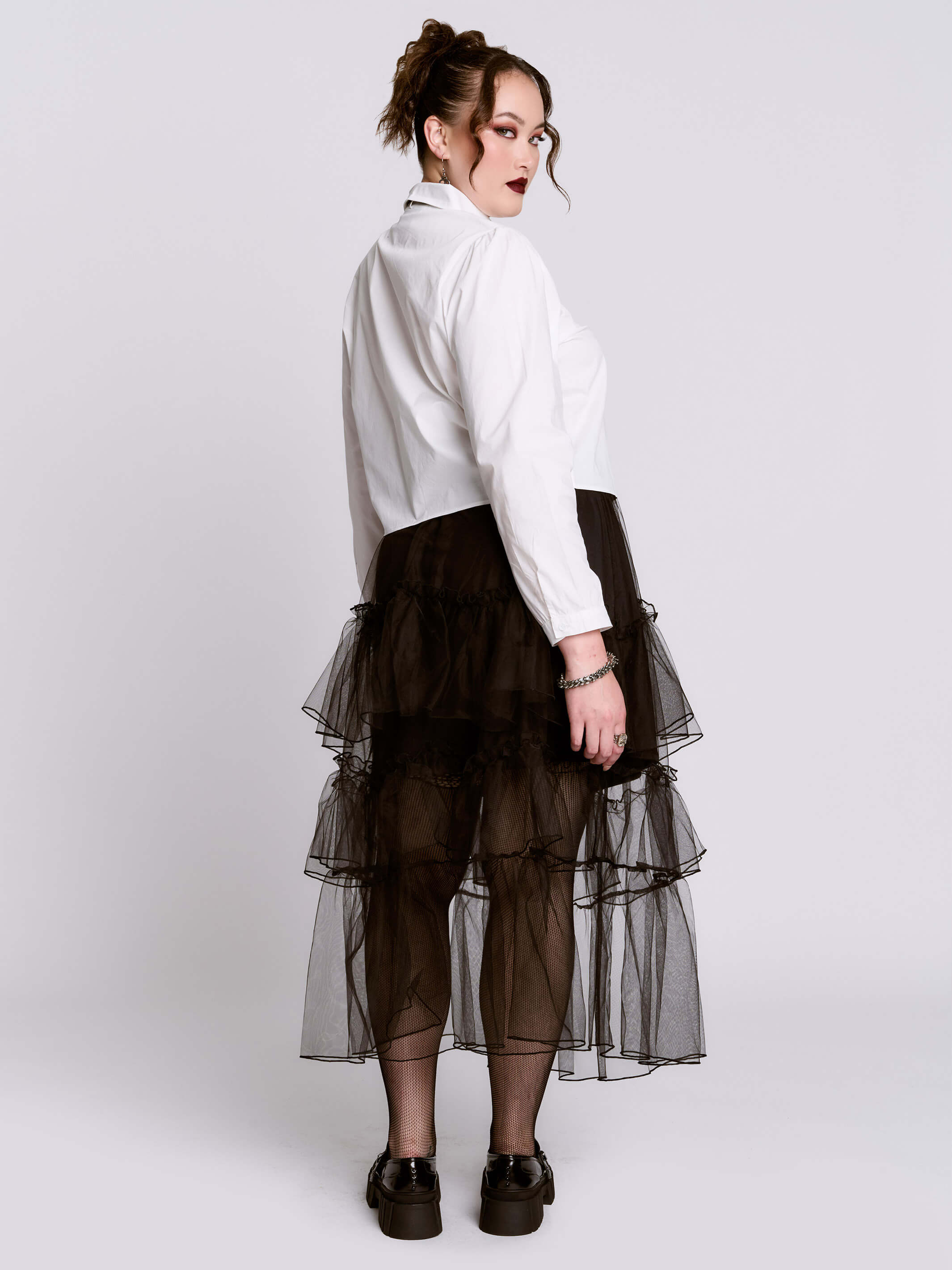 Tulle Ruffle Skirt - Image 6