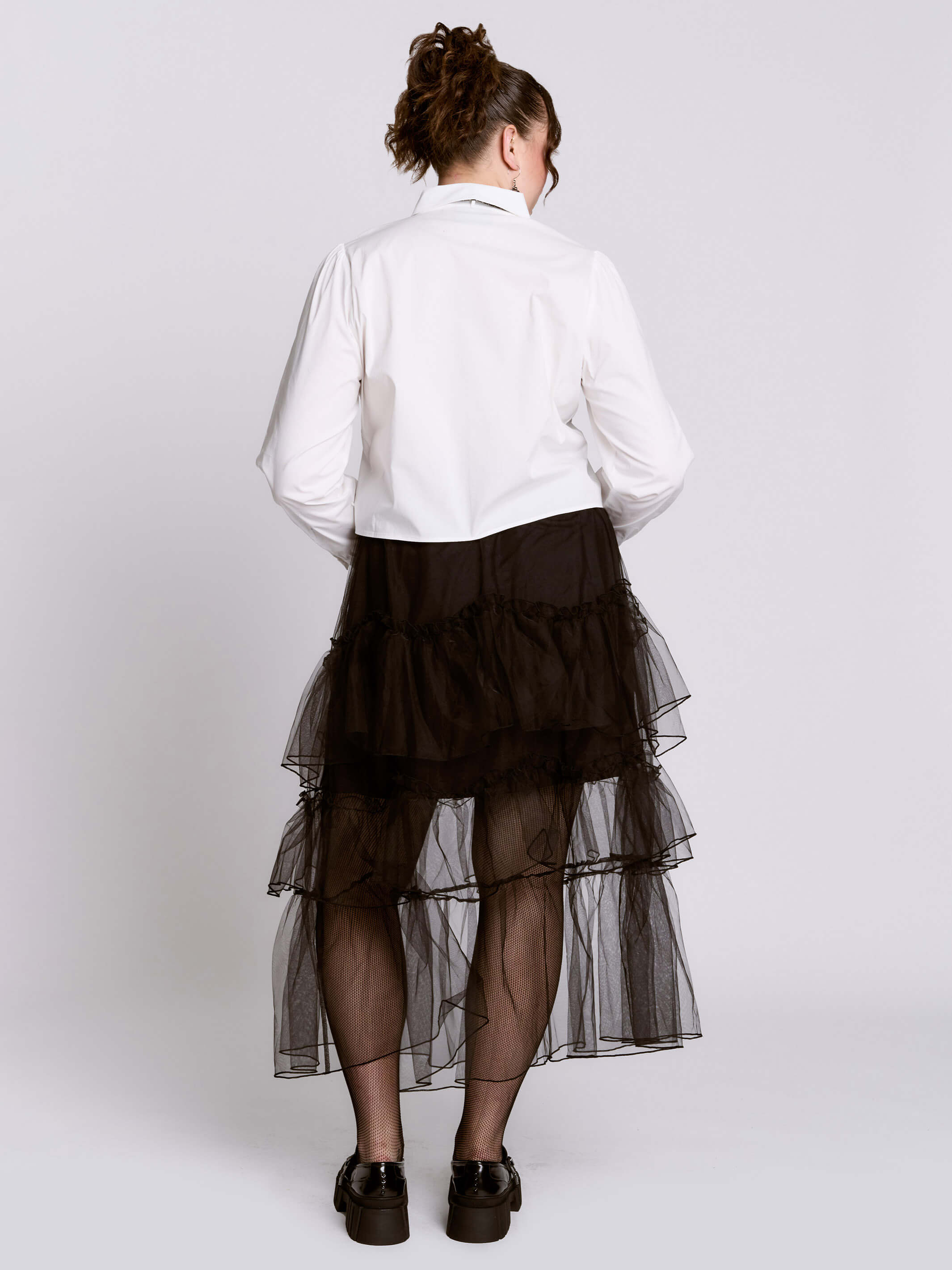 Tulle Ruffle Skirt - Image 7